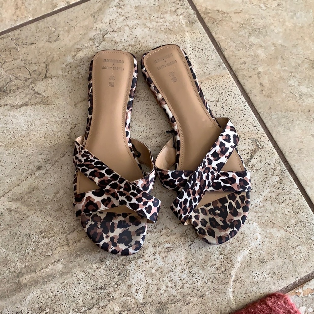 Leopard Slides by Rocky Barnes for Express